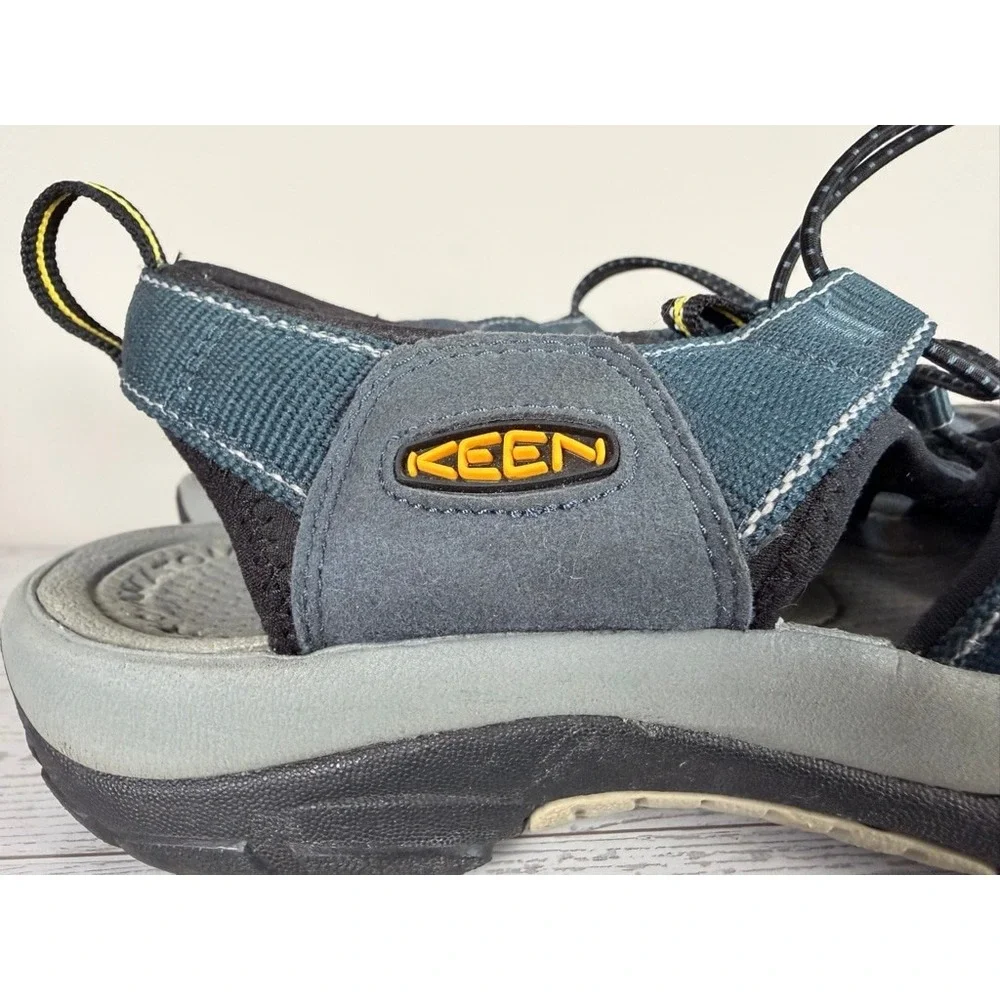 KEEN Men's‎ Water Sandals Size 11.5 US Grey Yellow Newport H2